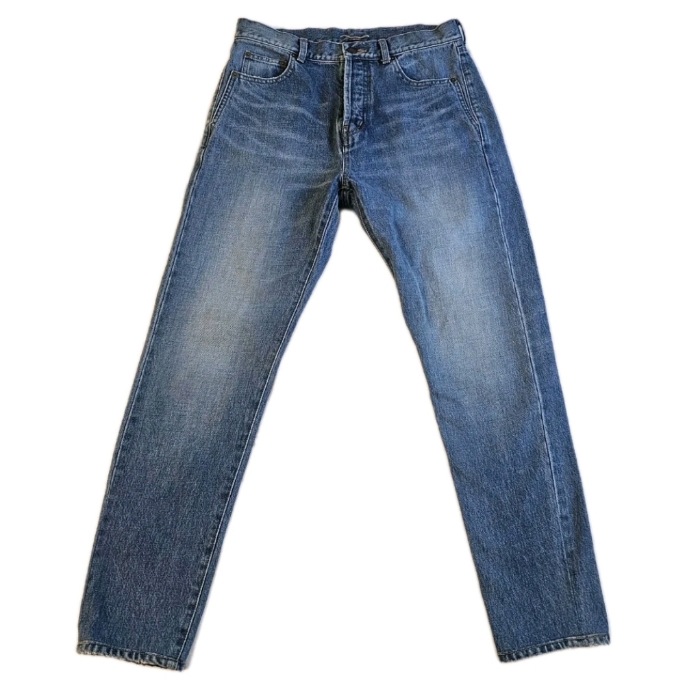 Saint Laurent 2017 Signed Pocket Blue Jeans 100% AUTHENTIC size M/30 - Picture 7 of 16